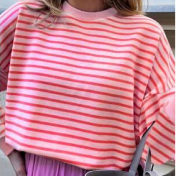 Striped long sleeve sweater - Picture 3 of 5